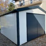 garaż z płyty warstwowej gard-house.pl